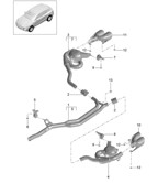 Fuel System, Exhaust System Macan (95B) MK1 (2014-2018)