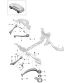 Front Axle, Steering  Macan (95B) MK1 (2014-2018)