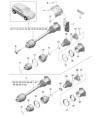 Front Axle, Steering  Macan (95B) MK1 (2014-2018)