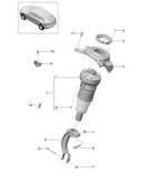 Front Axle, Steering  Macan (95B) MK1 (2014-2018)