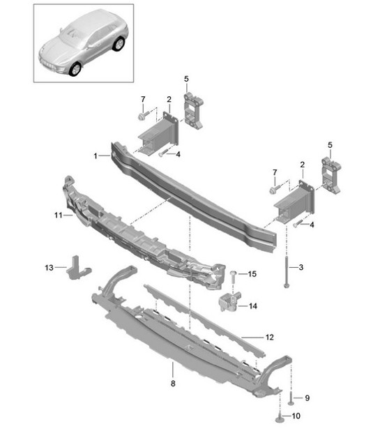 Diagram 802-007 Porsche Taycan (9J1) MK1 2020-2024 