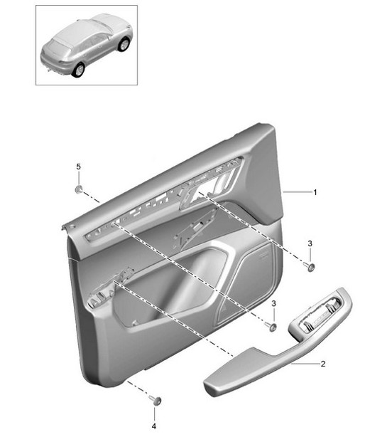 Diagram 808-030 Porsche Taycan (9J1) MK1 2020-2024 