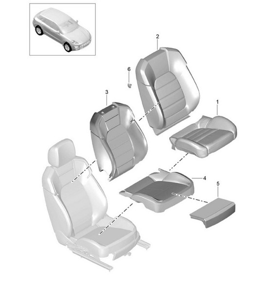 Diagram 817-010 Porsche 9J1.2 Taycan Turbo GT with Weissach Package Sport Saloon 2024>> 