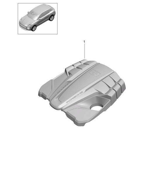 Diagram 103-205 Porsche Macan (95B) MK2 2019-2021 Engine