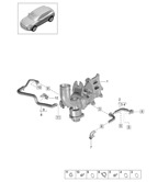 Fuel System, Exhaust System Macan (95B) MK2 2019-2021