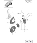 Wheels, Brakes Macan (95B) MK2 2019-2021