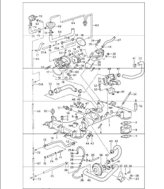 k-jetronic 964 TURBO M30.69 and M64.50 1991-94