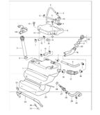 Fuel System, Exhaust System 964 (911) (1989-1994)