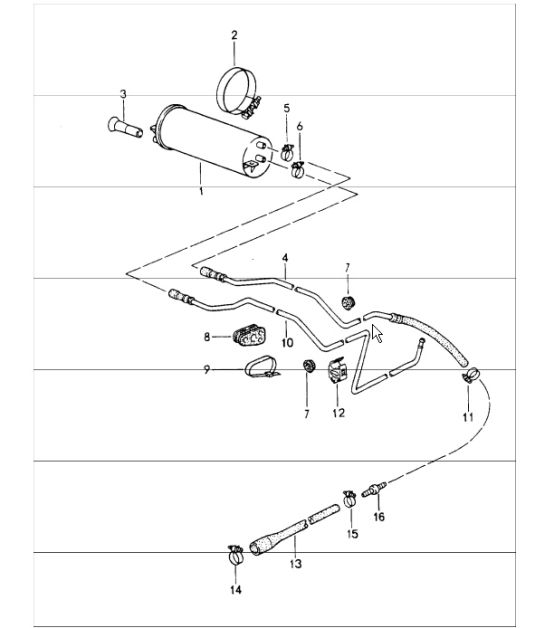 carbon canister 964 1989-94