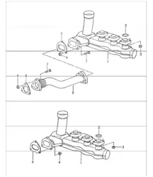 Wärmetauscher 964 TURBO M30.69 und M64.50 1991-94