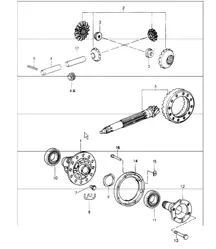 differential 964 Carrera 2 - G50.03/04/05 1989-94
