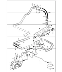 lock control 964 CARRERA 4  G64.00/01/02 1989-94