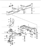 Front Axle, Steering  964 (911) (1989-1994)