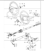 Front Axle, Steering  964 (911) (1989-1994)
