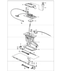 selector lever tiptronic 964 UPTO 1992