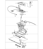 Hand Lever System, Pedal Cluster  964 (911) (1989-1994)