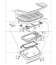 achterspoiler 964 TURBO 1989-94
