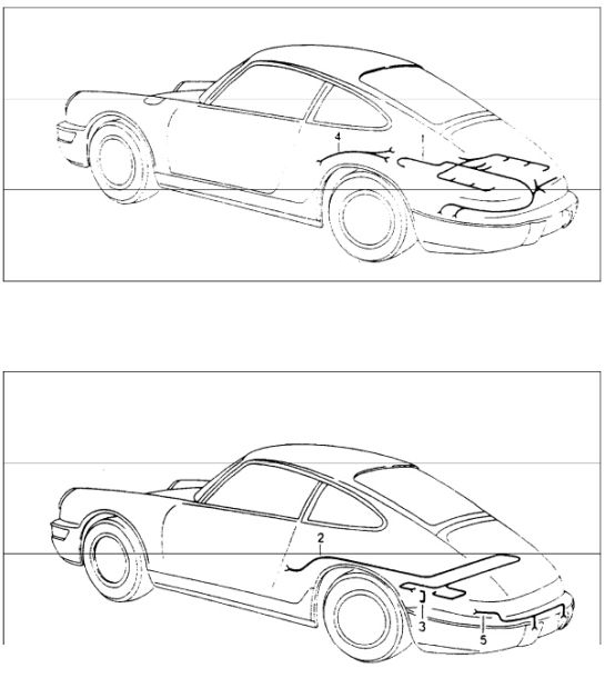 wiring harnesses: engine - dme - for 964 1989-94