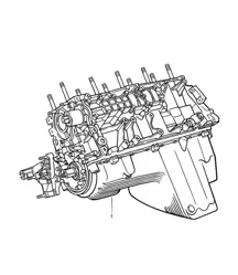 Motore corto / Basamento (Modello: M44.43/44) 968 1992-95
