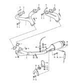 Fuel System, Exhaust System 968 (1992-1995)