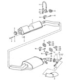 Fuel System, Exhaust System 968 (1992-1995)