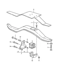 Suspensión Tiptronic / Transmisión (A44.00) 968 1992-95