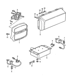 Coussin gonflable 968 1992-95