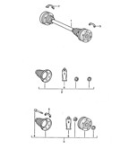 Rear Axle 968 (1992-1995)