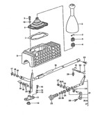 Hand Lever System, Pedal Cluster  968 (1992-1995)
