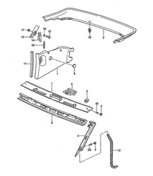 Verkleidungen - CABRIO - 968 1992-95