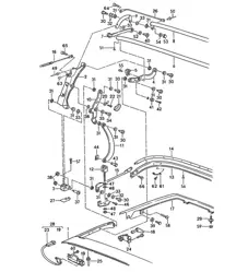 Verdeckgestell - CABRIO - 968 1992-95