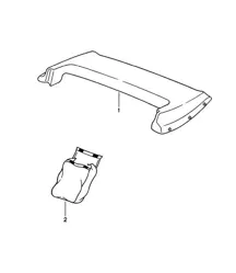 Cubierta de capota descapotable - CABRIO - 968 1992-95