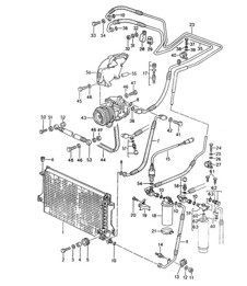Circuit frigorifique (PR:573, Climatiseur) 968 1992-95