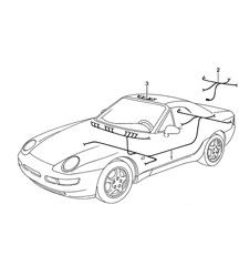 Cablaggi / Abitacolo - CABRIO - 968 1992-95