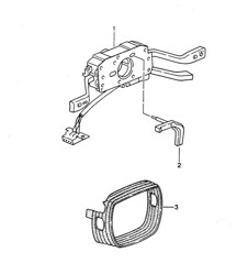 Interruptor de la columna de dirección 986 1992-95