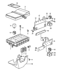 Centraal elektrisch systeem 1 + 2 968 1992-95