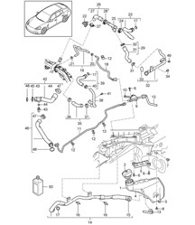 冷却液冷却系统/冷却液膨胀箱 (型号：CWDA、CWD、CWFA、CWF) Panamera 970 (G1) 3.0L 2014&gt;&gt;