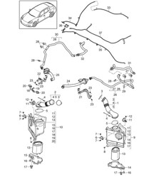 附录 / 空气滤清器系统 (型号：4840、CXPA、CXRA、CXR+ PR:015) Panamera 970 (G1) 4.8L GTS 2010-16
