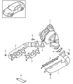 Fuel System, Exhaust System Panamera 970 MK1 (2009-2013)