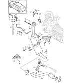 Fuel System, Exhaust System Panamera 970 MK1 (2009-2013)