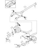Fuel System, Exhaust System Panamera 970 MK1（2009-2013年）