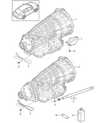 Transmission de remplacement / Boîte de vitesses à double embrayage à 7 rapports / - PDK - (Modèle : C7000,C7005, C7030,C7035, C7050,C7001, C7031,C7051) Panamera 970 (G1) 2010-16