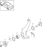 Front Axle, Steering  Panamera 970 MK1 (2009-2013)