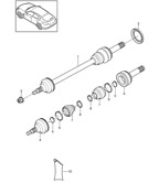 Rear Axle Panamera 970 MK1 (2009-2013)