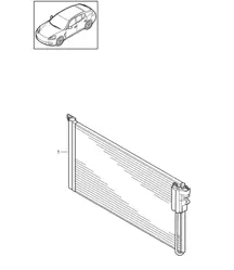 冷凝器 Panamera 970 (G1) 2010-16