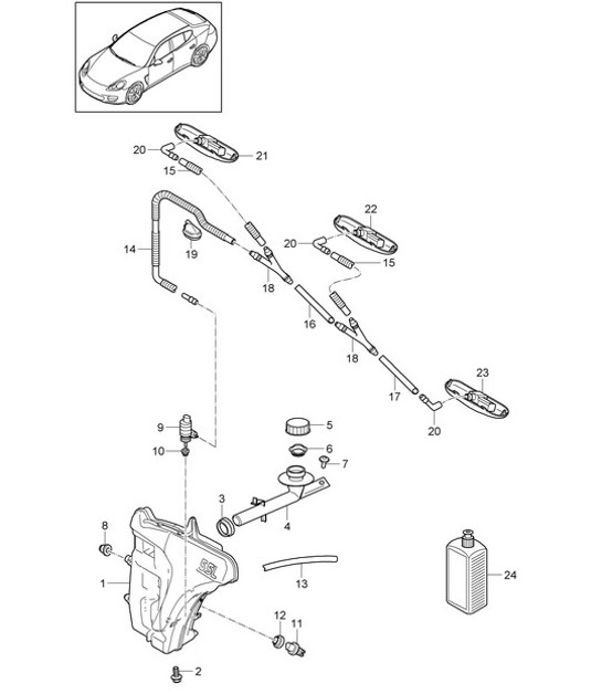 Diagram 904-010 Porsche Cayena 9YB 2023>> 