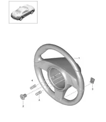 Volanti - PR:480, manuale a 6 marce - 981 Boxster / Boxster S 2012-16