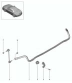 Rear Axle Boxster 986/987/981 (1997-2016)