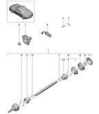 Rear Axle Boxster 986/987/981 (1997-2016)