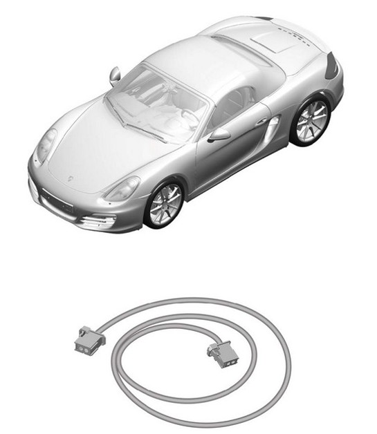Diagram 902-050 Porsche Boxster 718 (982) 2017>> Electrical equipment